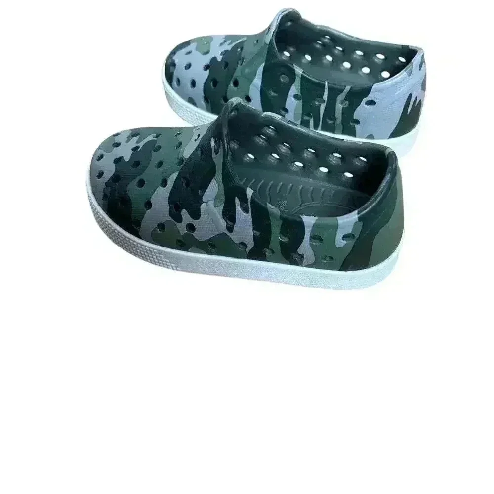 Old Navy Camouflage Toddler Size 6 Water Shoes Unisex Camo Rubber Slip On